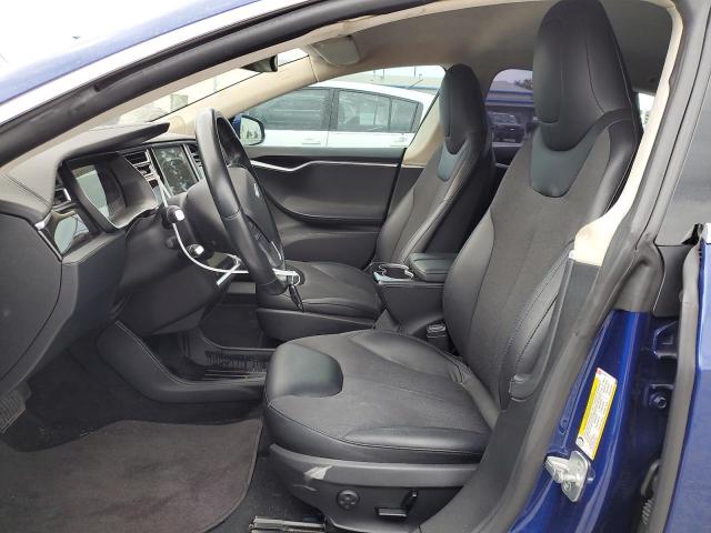 5YJSA1E16FF101129 - 2015 TESLA MODEL S ლურჯი ფოტო 7