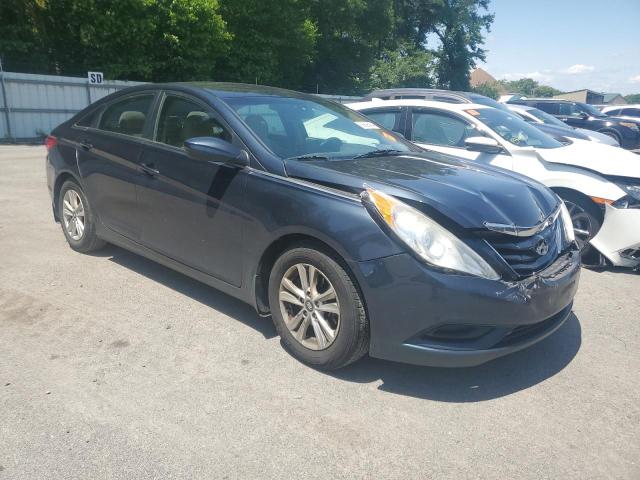 5NPEB4AC8CH476472 - 2012 HYUNDAI SONATA GLS BLUE photo 4