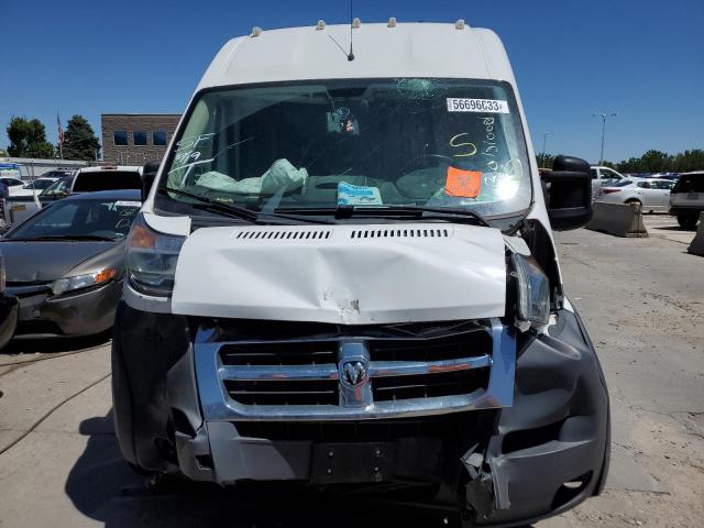 3C6TRVCG1HE507007 - 2017 RAM PROMASTER 2500 HIGH WHITE photo 5