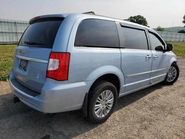 2C4RC1CG6GR215539 - 2016 CHRYSLER TOWN & COU TOURING L BLUE photo 3