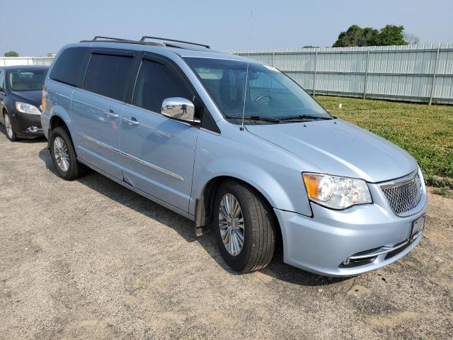 2C4RC1CG6GR215539 - 2016 CHRYSLER TOWN & COU TOURING L BLUE photo 4