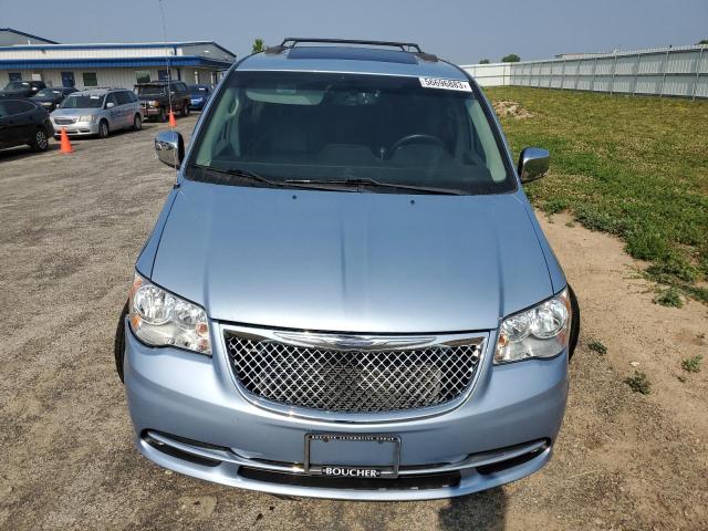 2C4RC1CG6GR215539 - 2016 CHRYSLER TOWN & COU TOURING L BLUE photo 5