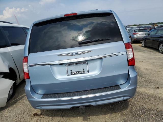 2C4RC1CG6GR215539 - 2016 CHRYSLER TOWN & COU TOURING L BLUE photo 6