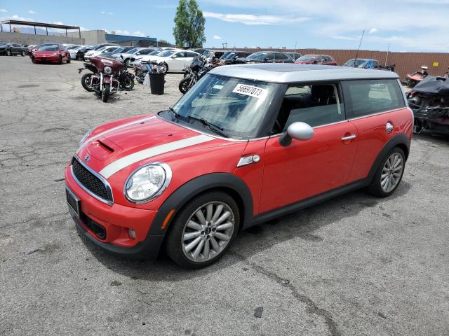 WMWZG3C58BTY30851 - 2011 MINI COOPER S CLUBMAN RED photo 1