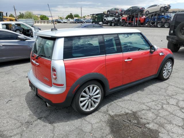 WMWZG3C58BTY30851 - 2011 MINI COOPER S CLUBMAN RED photo 3