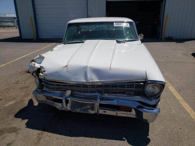 116377W161919 - 1967 CHEVROLET NOVA WHITE photo 5