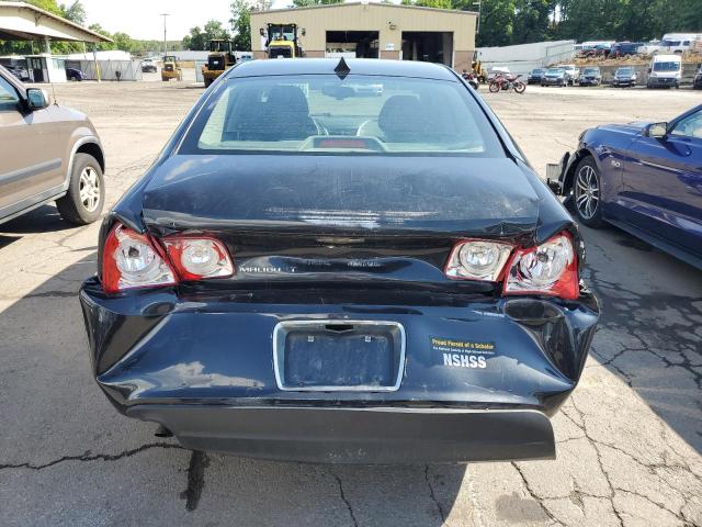 1G1ZC5E00CF243726 - 2012 CHEVROLET MALIBU 1LT BLACK photo 6