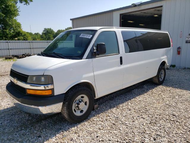 1GAZG1FA2D1177571 - 2013 CHEVROLET EXPRESS G3 LT WHITE photo 1