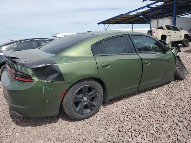 2C3CDXBG2KH644400 - 2019 DODGE CHARGER SXT GREEN photo 3