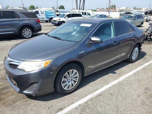 4T1BD1FK7DU087031 - 2013 TOYOTA CAMRY HYBRID GRAY photo 1