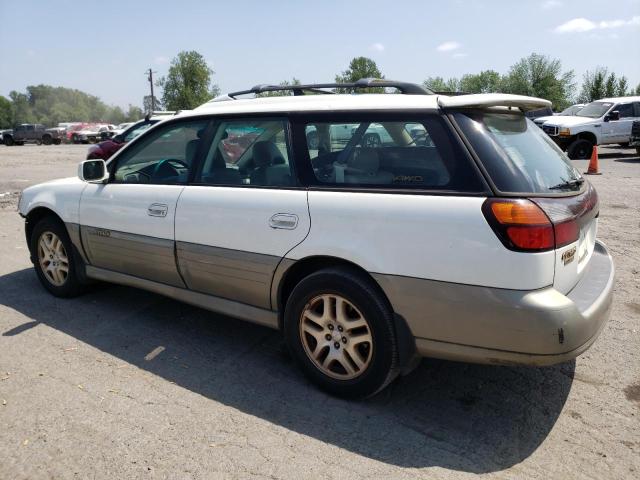 4S3BH686717620415 - 2001 SUBARU LEGACY OUTBACK LIMITED WHITE photo 2