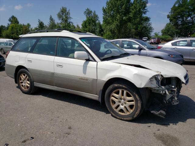 4S3BH686717620415 - 2001 SUBARU LEGACY OUTBACK LIMITED WHITE photo 4