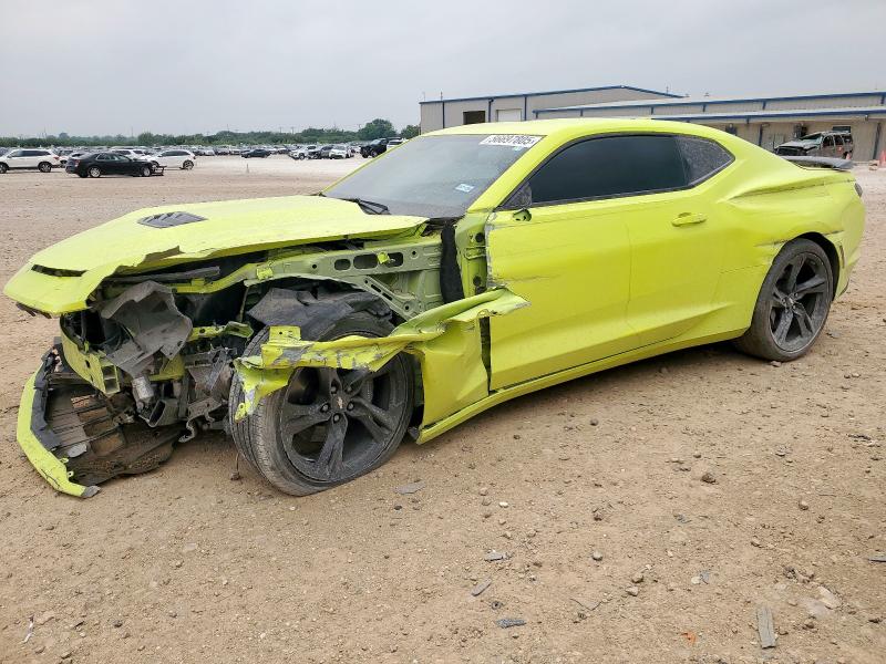 1G1FH1R71K0153670 - 2019 CHEVROLET CAMARO SS GREEN photo 1