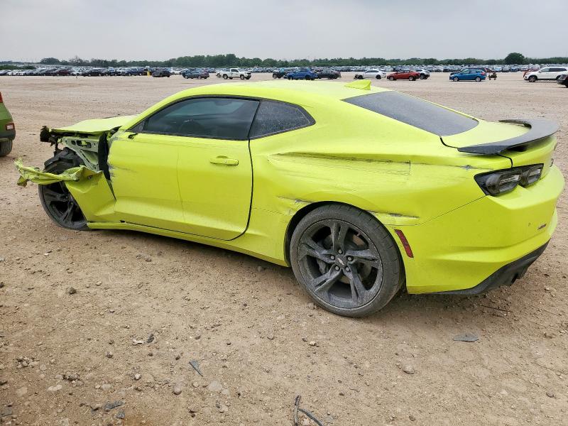 1G1FH1R71K0153670 - 2019 CHEVROLET CAMARO SS GREEN photo 2