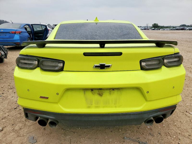 1G1FH1R71K0153670 - 2019 CHEVROLET CAMARO SS GREEN photo 6