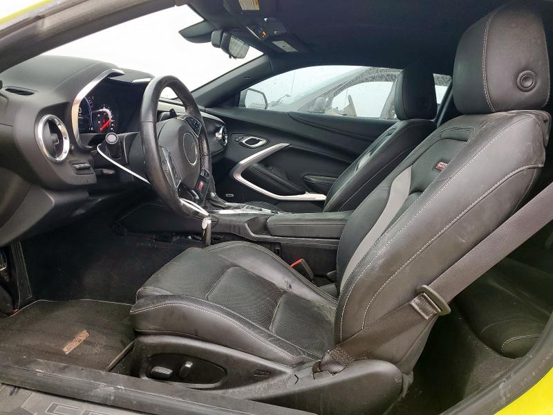 1G1FH1R71K0153670 - 2019 CHEVROLET CAMARO SS GREEN photo 7