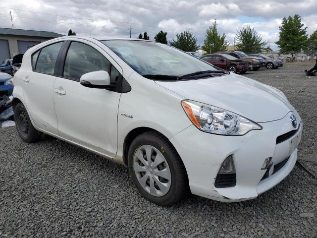 JTDKDTB30E1062280 - 2014 TOYOTA PRIUS C WHITE photo 4