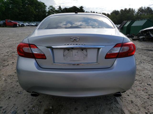 JN1BY1AR1BM376855 - 2011 INFINITI M37 X SILVER photo 6