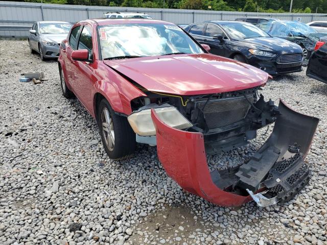 1C3CDZCG4DN687334 - 2013 DODGE AVENGER SXT RED photo 4