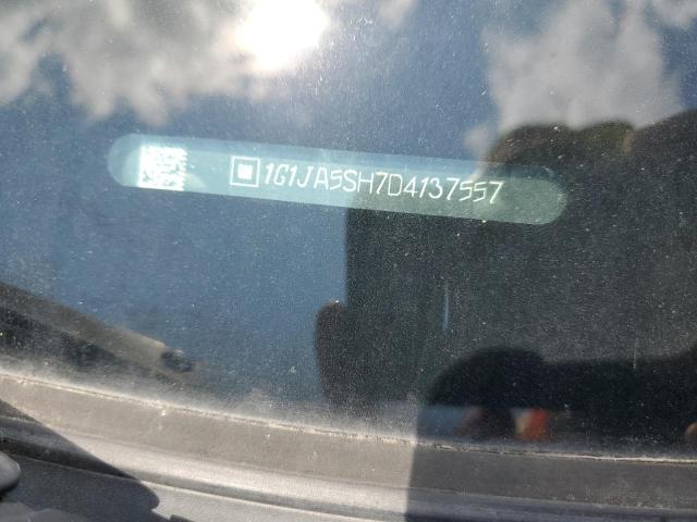 1G1JA5SH7D4137557 - 2013 CHEVROLET SONIC LS BLUE photo 12