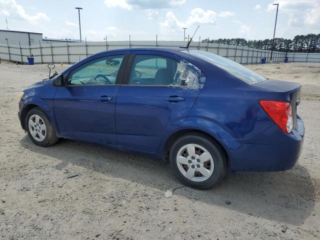 1G1JA5SH7D4137557 - 2013 CHEVROLET SONIC LS BLUE photo 2