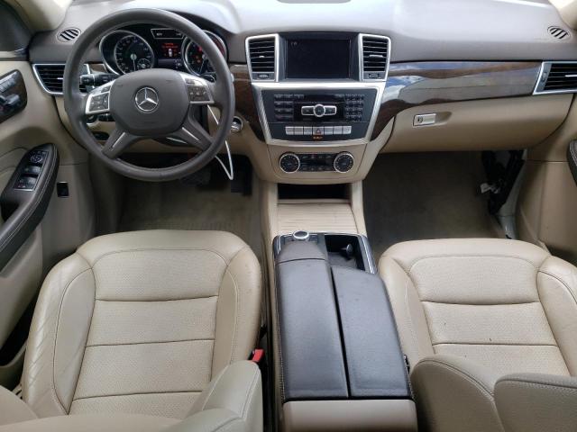 4JGDA5HB4FA511050 - 2015 MERCEDES-BENZ ML 350 4MATIC WHITE photo 8
