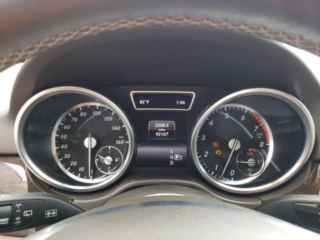 4JGDA5HB4FA511050 - 2015 MERCEDES-BENZ ML 350 4MATIC WHITE photo 9