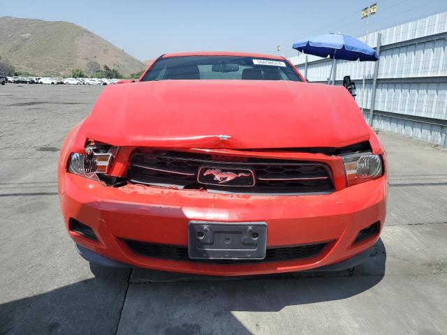 1ZVBP8AM3C5282143 - 2012 FORD MUSTANG RED photo 5