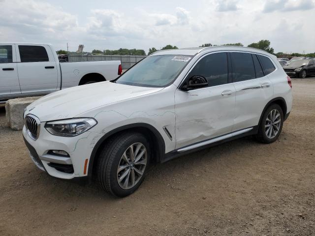 5UXTR9C58JLD68796 - 2018 BMW X3 XDRIVE30I WHITE photo 1