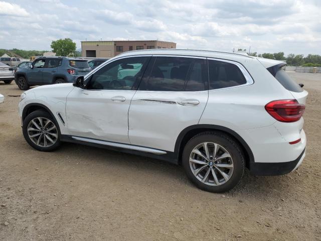 5UXTR9C58JLD68796 - 2018 BMW X3 XDRIVE30I WHITE photo 2