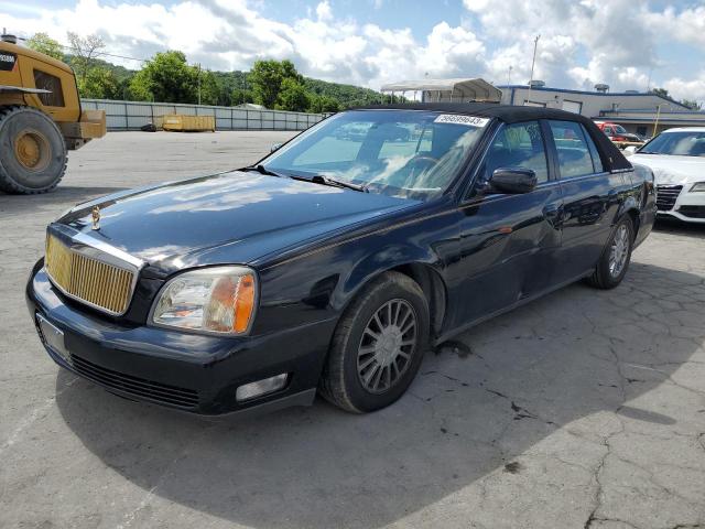 1G6KE57YX1U146972 - 2001 CADILLAC DEVILLE DHS BLACK photo 1