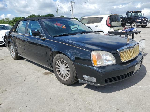 1G6KE57YX1U146972 - 2001 CADILLAC DEVILLE DHS BLACK photo 4