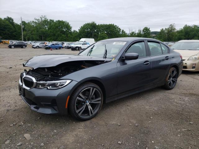 3MW5R7J07N8C32625 - 2022 BMW 330XI GRAY photo 1