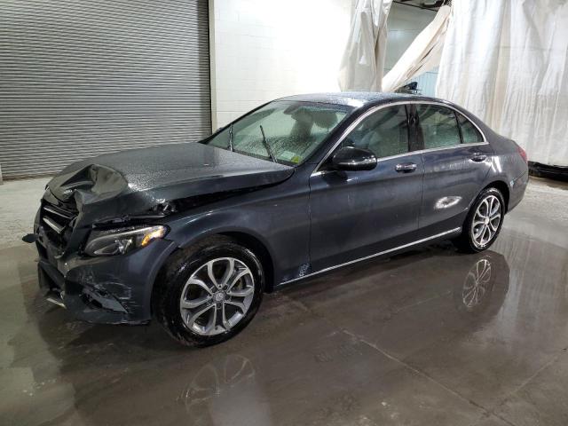 55SWF4KB6FU072022 - 2015 MERCURY C300 300 4MATIC GRAY photo 1