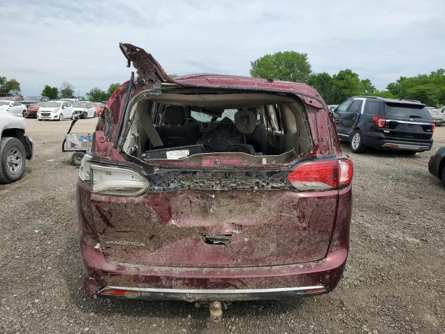 2C4RC1FG7JR109880 - 2018 CHRYSLER PACIFICA TOURING PLUS Bordo foto 6