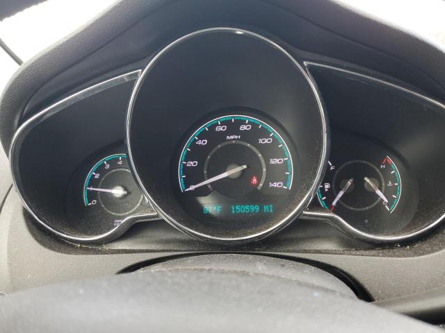 1G1ZC5E09CF228643 - 2012 CHEVROLET MALIBU 1LT BLACK photo 9