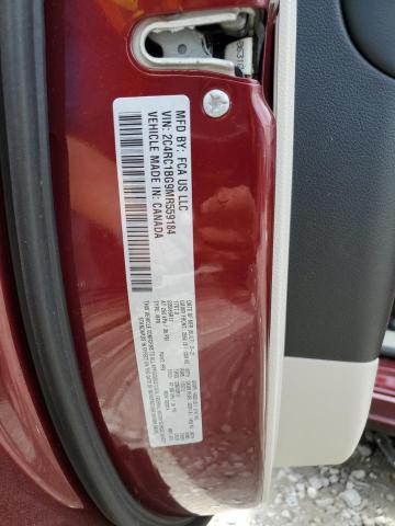 2C4RC1BG9MR559184 - 2021 CHRYSLER PACIFICA TOURING L 栗色 照片 14