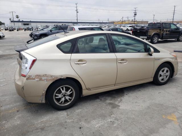 JTDKN3DU8A1302012 - 2010 TOYOTA PRIUS TAN photo 3
