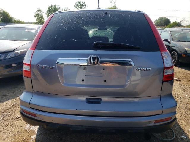 5J6RE4H77AL069165 - 2010 HONDA CR-V EXL BLUE photo 6