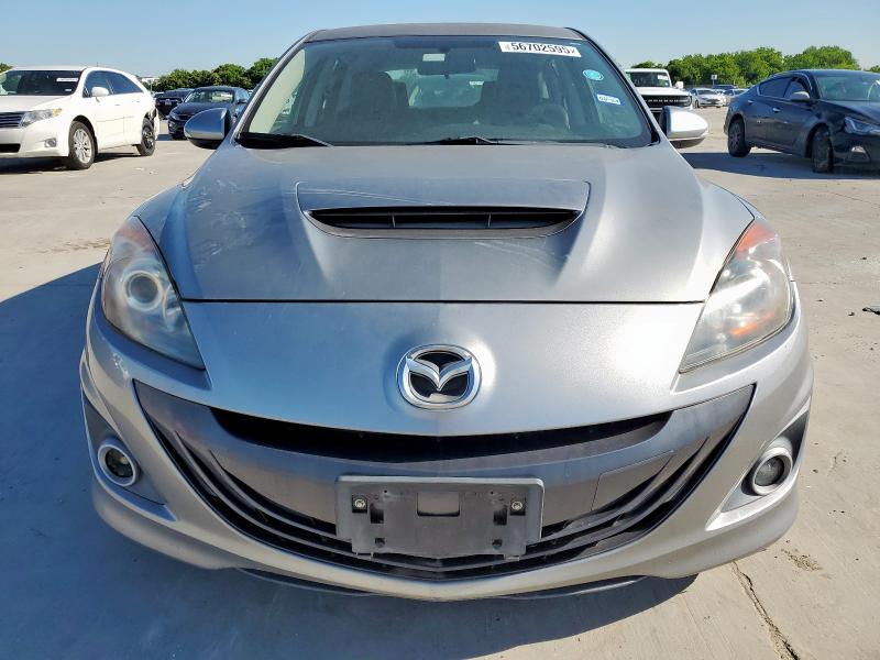 JM1BL1L38C1514592 - 2012 MAZDA SPEED 3 GRAY photo 5