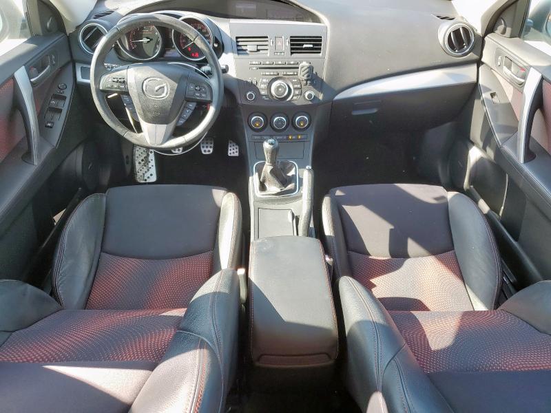 JM1BL1L38C1514592 - 2012 MAZDA SPEED 3 GRAY photo 8