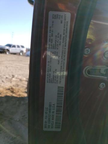 1C6RR7GT1MS510011 - 2021 RAM 1500 CLASS SLT მუქწითელი ფოტო 12