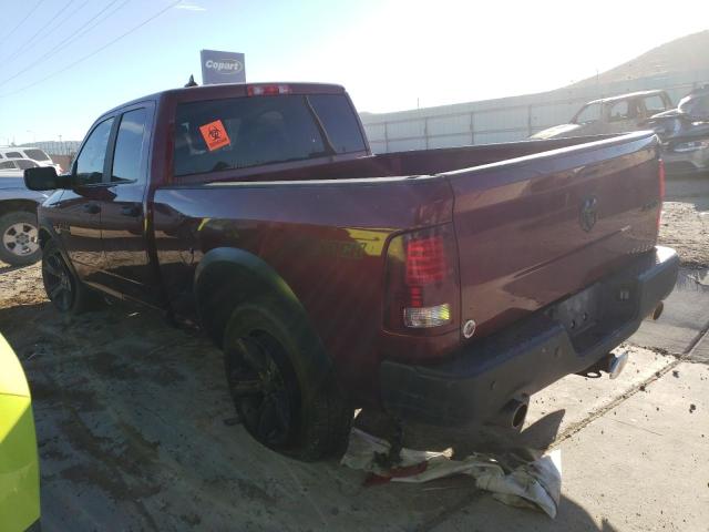 1C6RR7GT1MS510011 - 2021 RAM 1500 CLASS SLT მუქწითელი ფოტო 2