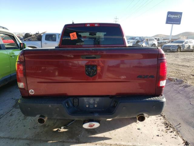 1C6RR7GT1MS510011 - 2021 RAM 1500 CLASS SLT მუქწითელი ფოტო 6