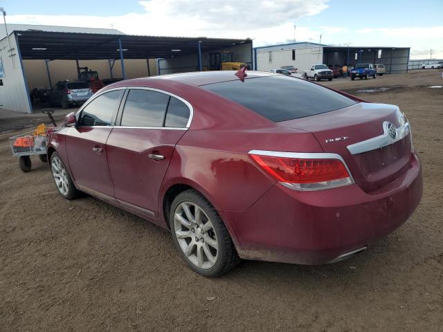 1G4GE5GVXAF201140 - 2010 BUICK LACROSSE CXS BURGUNDY photo 2