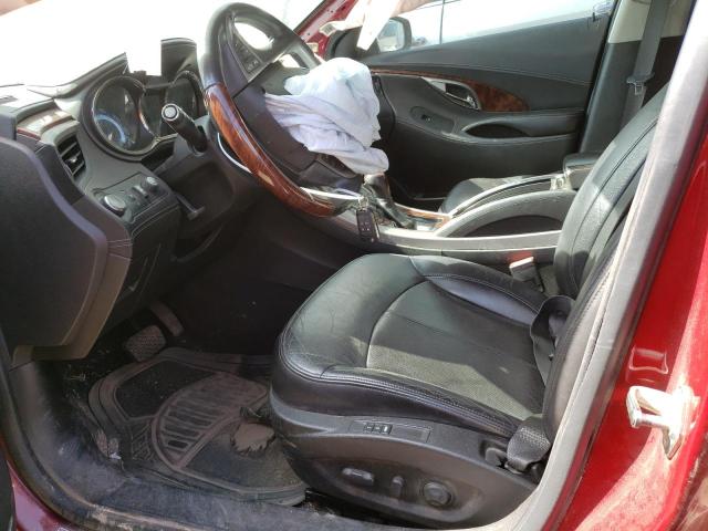 1G4GE5GVXAF201140 - 2010 BUICK LACROSSE CXS BURGUNDY photo 7