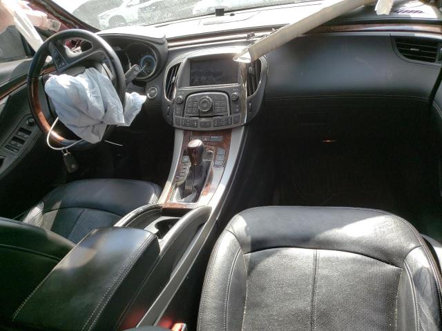 1G4GE5GVXAF201140 - 2010 BUICK LACROSSE CXS BURGUNDY photo 8