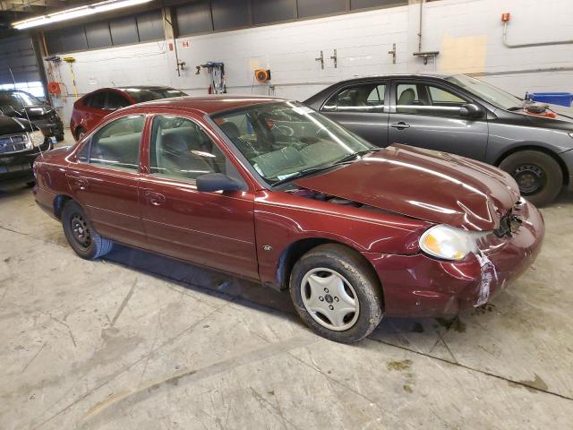 1FAFP6634YK115202 - 2000 FORD CONTOUR SE BURGUNDY photo 4