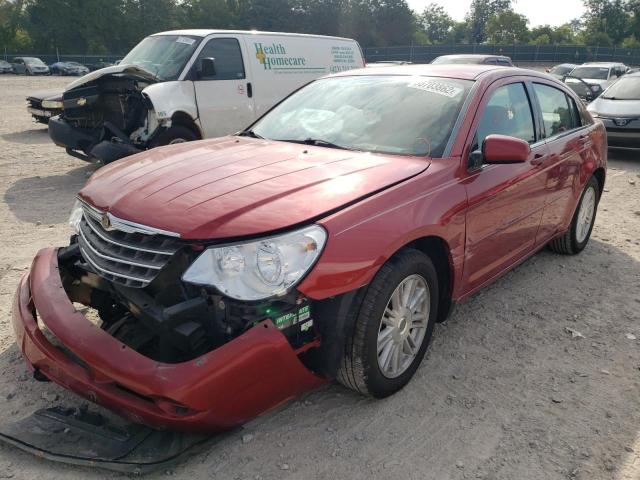 1C3LC56K07N547958 - 2007 CHRYSLER SEBRING TOURING RED photo 2