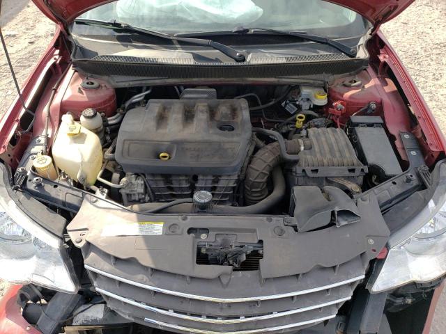 1C3LC56K07N547958 - 2007 CHRYSLER SEBRING TOURING RED photo 7